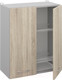 Миниатюра изображения товара Шкаф навесной для кухни Кортекс-мебель Корнелия Лира ВШ60с (дуб сонома)