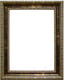 Миниатюра изображения товара Рамка Декарт 40x50 8Л2303 (бронзовый с золотом)