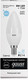 Миниатюра изображения товара Лампа Gauss Elementary Candle E14 8W 6500K / 33138