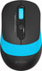 Миниатюра изображения товара Комплект клавиатура и мышь A4Tech Wireless Desktop Fstyler / FG1010 (черный/синий)
