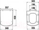 Миниатюра изображения товара Сиденье для унитаза Creavit Lara KC1603.01.0000E