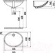 Миниатюра изображения товара Умывальник Creavit TP 40 TP205-00CB00E-0000
