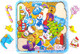 Миниатюра изображения товара Развивающая игрушка Leoboom Пазл. Новый год / П811