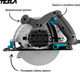 Миниатюра изображения товара Дисковая пила Tesla TCS1400 (623042)