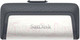 Миниатюра изображения товара USB flash накопитель SanDisk Ultra Dual Type-C 128GB (SDDDC2-128G-G46)