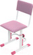 Миниатюра изображения товара Стул детский Polini Kids City Smart (S, белый/розовый)