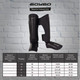 Миниатюра изображения товара Защита голень-стопа для единоборств BoyBo Black Edition Flex (L)