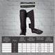 Миниатюра изображения товара Защита голень-стопа для единоборств BoyBo Black Edition Flex (XL)