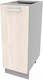 Миниатюра изображения товара Шкаф-стол кухонный Интерлиния Компо НШ30р-1дв (вудлайн кремовый)