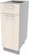 Миниатюра изображения товара Шкаф-стол кухонный Интерлиния Компо НШ30рш1 (вудлайн кремовый)