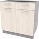 Миниатюра изображения товара Шкаф-стол кухонный Интерлиния Компо НШ80рш2 (вудлайн кремовый)