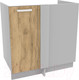 Миниатюра изображения товара Шкаф под мойку Интерлиния Компо НШ88-М.П (дуб золотой)