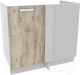 Миниатюра изображения товара Шкаф под мойку Интерлиния Компо НШ98-М.П (дуб серый)