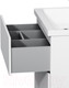 Миниатюра изображения товара Тумба с умывальником AM.PM Gem M90-FSX0602-WC0602WG