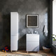 Миниатюра изображения товара Тумба с умывальником AM.PM Gem M90-FSX0602-WC0602WG