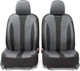 Миниатюра изображения товара Комплект чехлов для сидений Autoprofi Performance PRF-1505 BK/GY