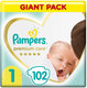 Миниатюра изображения товара Подгузники детские Pampers Premium Care 1 Newborn (102шт)