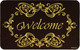 Миниатюра изображения товара Коврик грязезащитный VORTEX Welcome 50x80 / 24257