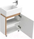 Миниатюра изображения товара Тумба с умывальником Акватон Эклипс (1A1728K1EK49R)