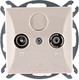 Миниатюра изображения товара Розетка TIMEX Opal OPBE-GAPK (бежевый)