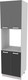Миниатюра изображения товара Шкаф-пенал кухонный Интерлиния Компо ПШД-№5-2145 (антрацит/серебро)