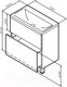 Миниатюра изображения товара Тумба под умывальник AM.PM Gem M90FSX07522GM32