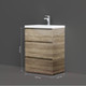 Миниатюра изображения товара Тумба под умывальник AM.PM Gem S M91FSX0602OF