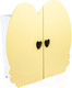 Миниатюра изображения товара Аксессуар для куклы Paremo Кукольный шкаф Мини / PFD120-27M (нежно-желтый)