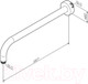 Миниатюра изображения товара Душевой кронштейн AM.PM F0500701