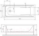 Миниатюра изображения товара Каркас AM.PM Gem W90A-150-070W-R