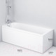 Миниатюра изображения товара Ванна акриловая AM.PM Spirit W72A-180-080W-A2