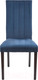 Миниатюра изображения товара Стул Halmar Diego 2 (черный/Monolith 77 темно-синий)