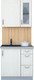 Миниатюра изображения товара Кухонный гарнитур Интерлиния Мила Крафт 0.8 (дуб полярный)