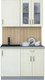 Миниатюра изображения товара Кухонный гарнитур Интерлиния Мила Крафт 1.1 (дуб снежный)
