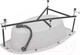 Миниатюра изображения товара Каркас Aquanet Mia 140x80 L/R