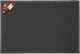Миниатюра изображения товара Коврик грязезащитный VORTEX 40x60 / 22175 (серый)