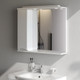 Миниатюра изображения товара Шкаф с зеркалом для ванной AM.PM Like M80MPL0801WG