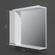 Миниатюра изображения товара Шкаф с зеркалом для ванной AM.PM Like M80MPL0801WG