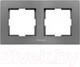 Миниатюра изображения товара Рамка для выключателей и розеток Panasonic Karre Plus WKTF08022DG-BY