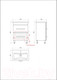 Миниатюра изображения товара Тумба под умывальник Какса-А Квадро 60 / 458349