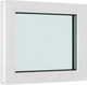 Миниатюра изображения товара Окно ПВХ Brusbox Глухое 2 стекла (900x900x60)