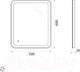 Миниатюра изображения товара Зеркало BelBagno SPC-MAR-500-600-LED-TCH