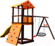 Миниатюра изображения товара Игровой комплекс Perfetto Sport Pitigliano 5 + качели Паутина