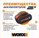 Миниатюра изображения товара Мойка высокого давления Worx WG620E