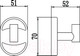 Миниатюра изображения товара Крючок для ванной Savol S-007053 (хром)
