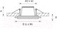 Миниатюра изображения товара Точечный светильник Lightstar Acri 212030