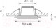 Миниатюра изображения товара Точечный светильник Lightstar Acri 212032