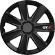 Миниатюра изображения товара Набор колпаков VERSACO GTX 14" / 14GTXCARBONB (4шт, черный карбон)