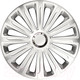 Миниатюра изображения товара Набор колпаков VERSACO Trend RC 15" / 15TRENDRCS (4шт, серебристый/хром)