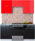 Миниатюра изображения товара Кухонный гарнитур Интерлиния Мила Gloss 60-18 (красный/черный)